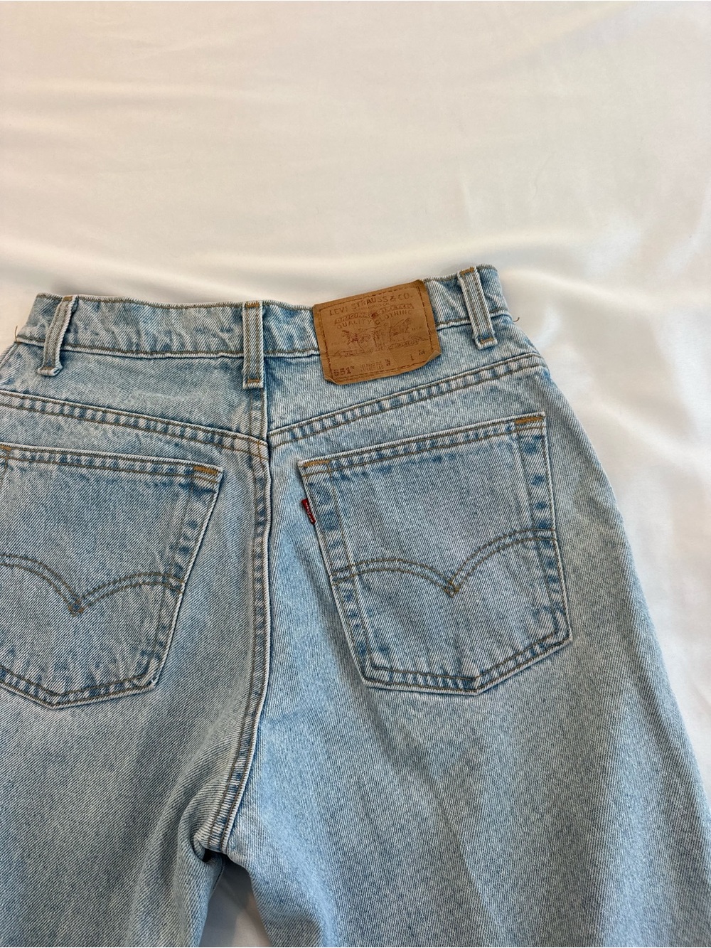 Vintage 1990s Levi’s 551 Light Wash Jeans
